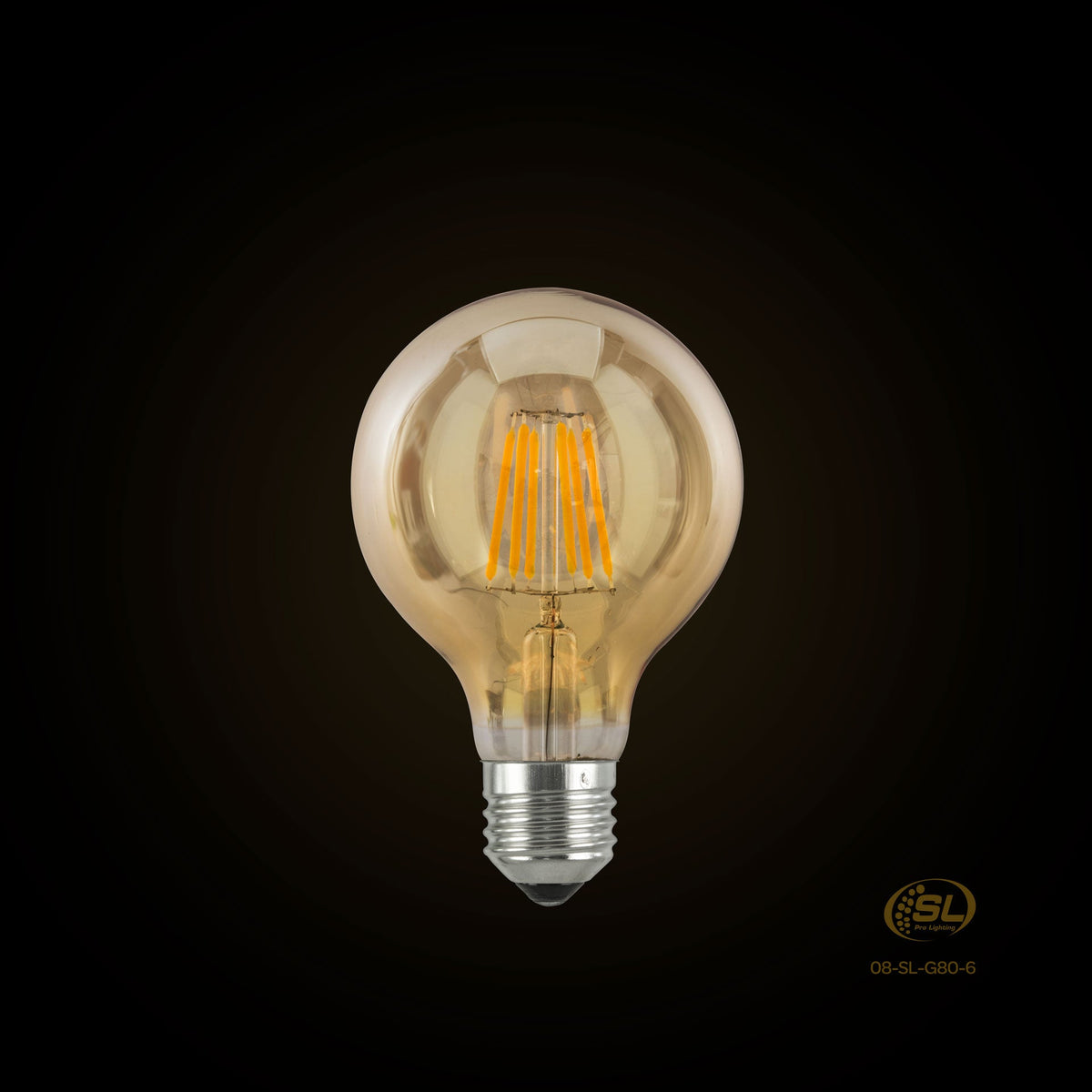 FOCO GLOBO FIL LED G125 6W WW *** HAE ***
