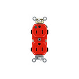 CONTACTO DUPLEX GRADO HOSPITAL ROJO 15A/125V. 08200-00R LEVITON