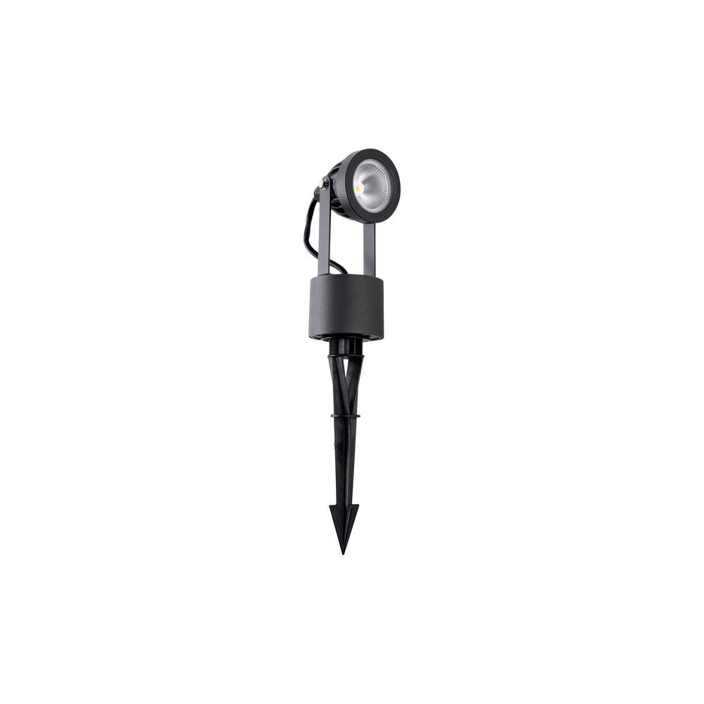 LUMINARIO LED PARA JARDIN CALUX 7W 100-240V 3000K 400LM IP65 ACABADO GRAFITO