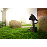 LUMINARIO LED PARA JARDIN CALUX 7W 100-240V 3000K 400LM IP65 ACABADO GRAFITO