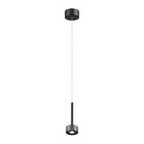 LAMPARA COLGANTE LED METAL 1.5M 9W LUZ CALIDA BRILLANTE DIRECTA/INDIRECTA IRC90 NO ATENUABLE