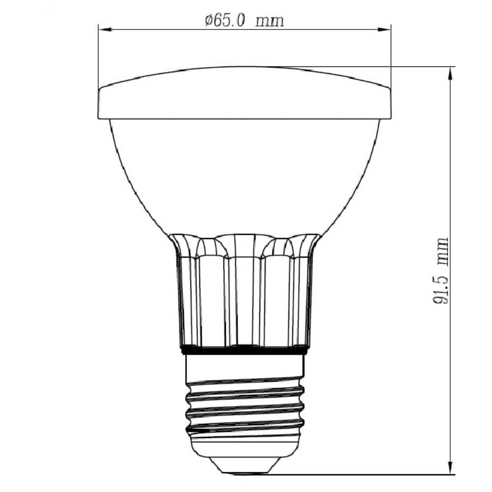 FOCO LED TECNOLITE PAR20 9W LUZ DE DÍA BASE E27 IP65 NO ATENUABLE