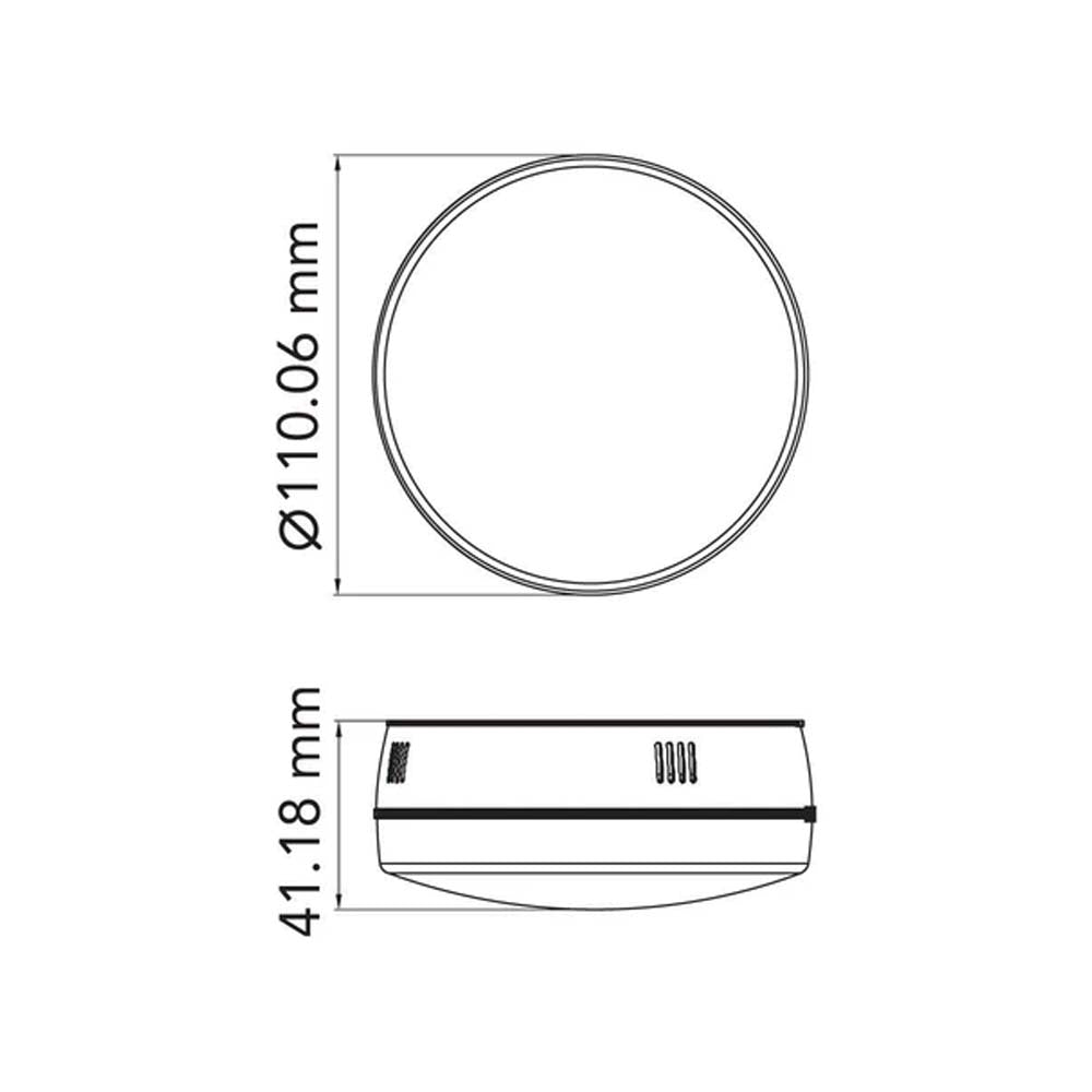 LÁMPARA DE INTERIOR LED TECNOLITE C DOMUS II PARA SOBREPONER 9W LUZ BLANCA NEUTRA ***HAE 2024***