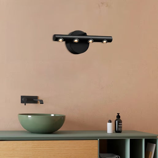 LAMPARA DE PARED ARBOTANTE LED 9W CALIDO BRILLANTE DIRIGIBLE IRC90 NO ATENUABLE NGO