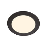 LAMP. DOWNLIGHT LED INTELIGENTE WIFI 9W. LUZ BLANCA ATENUABLE DINAMICA COMPATIBLE APP Y ASIST. VOZ NEGRO NOVA SMART