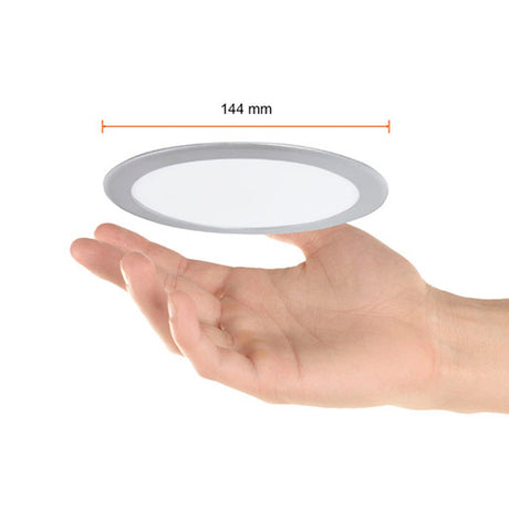 LÁMPARA DE INTERIOR EMPOTRABLE LED VOLANS I TECNOLITE 9W LUZ BLANCA NEUTRA ***HAE2025***