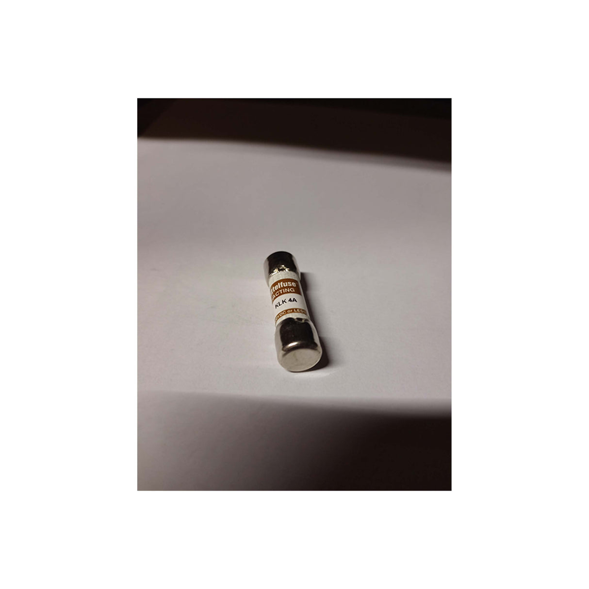 FUSIBLE SUPLEMENTARIO 4A/600VCA. 13/32" X 1 1/2" ACCION RAPIDA *** OFRECER KTK-4 ***