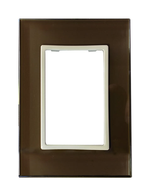 PLACA 3 MODULOS CRISTAL MOKA R100 PLUS