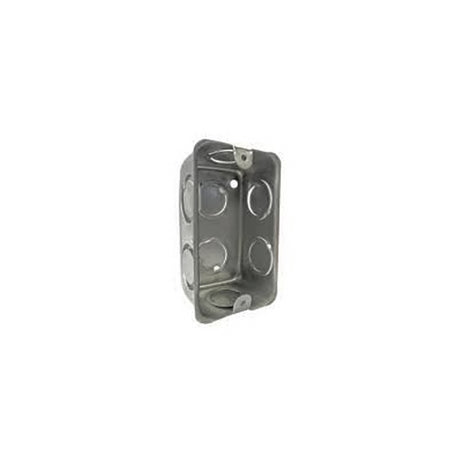 CAJA CHALUPA GALVANIZADA CHIQUEADOR 1/2" Y 3/4"