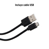 LINTERNA DE 1 LED 270 LM CON LUZ DE EMERGENCIA RECARGABLE LINAR-260 TRUPER