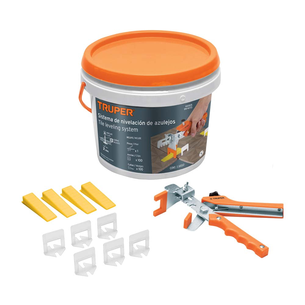 KIT DE NIVELACION PARA AZULEJOS SN-KIT3 TRUPER
