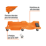 CAMA DE PLASTICO 40  PARA MECANICO TRUPER