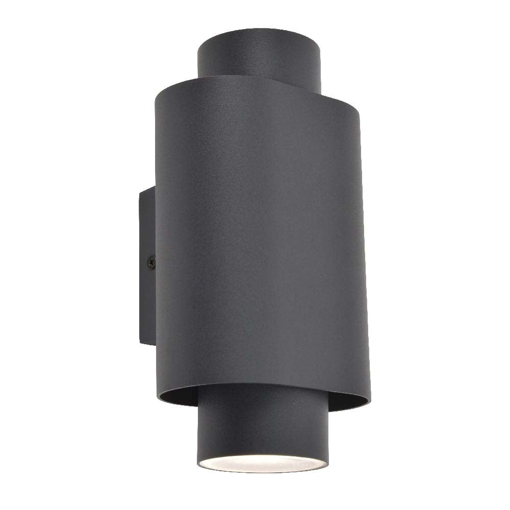 LUMINARIO EXT S/LAMPGU10 100-240V NEGRO
