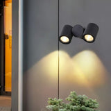LUMINARIA ARBOTANTE DE EXTERIOR CON 2 LUCES DE 12 W COLOR NEGRO 100H432MVN TECNOLITE