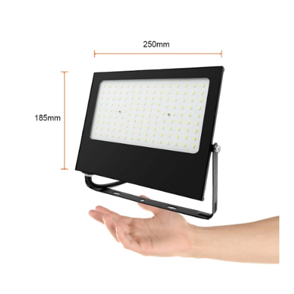REFLECTOR EXT LED 100W 100-240V 9000LM 3000K NGR