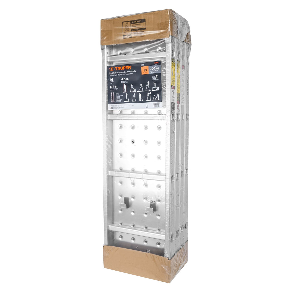 ESCALERA MULTIPOSICION 16 PELDAÑOS TIPO I TRUPER