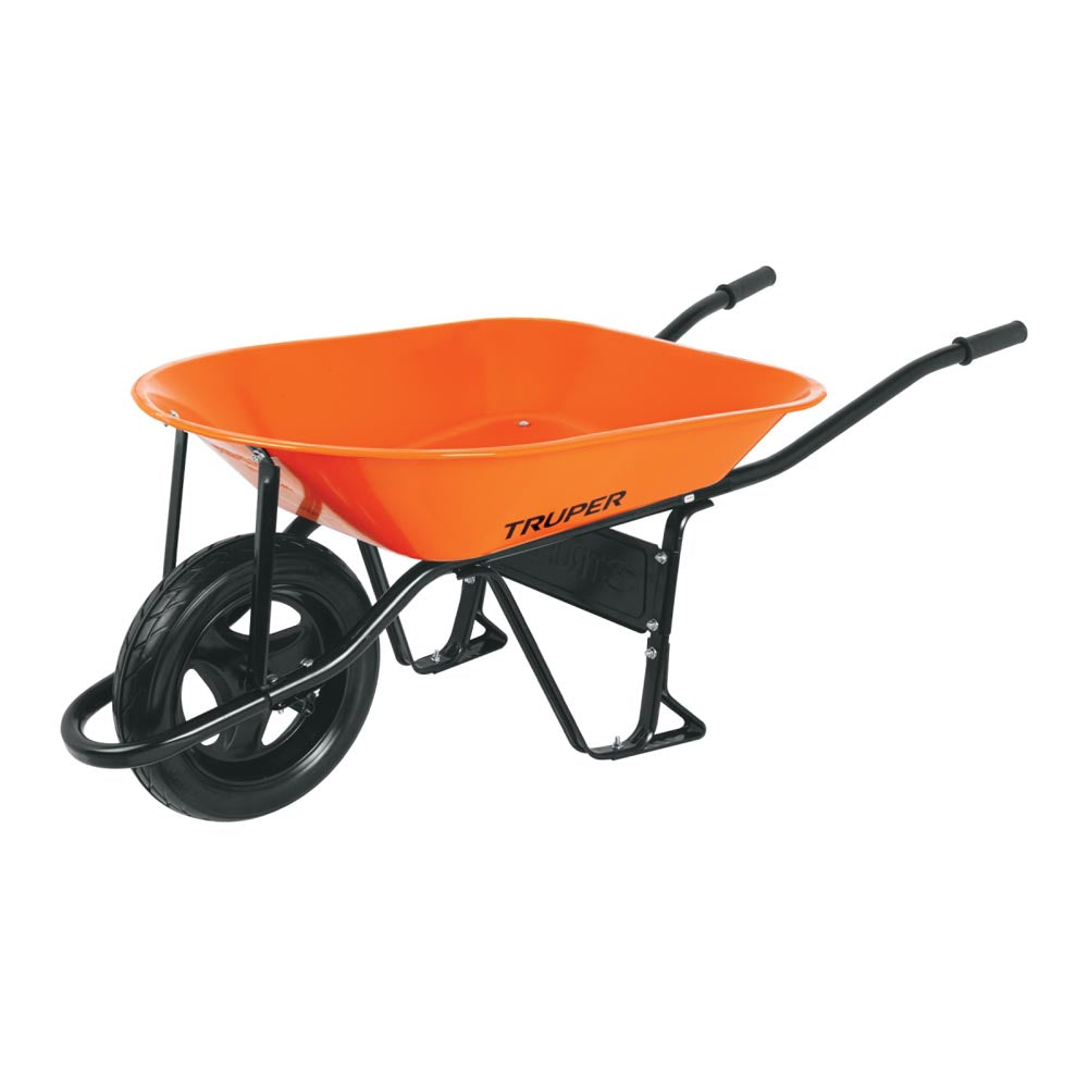 CARRETILLA 4.5 FT3 LLANTA IMPONCHABLE MCA TRUPER CONSTRUCCION