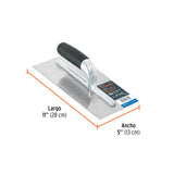 LLANA CANTO RECTO 11" 10 REMACHES MANGO COMFORT GRIP LLG-11