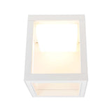 LUM LED CUADRO P/MURO 12W 100-240V IP54 3000K BLANCO ***HAE2025***