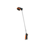 REGADERA EXTENSION 32" ENTR. 3/4" 3 TIPOS RIEGO CABEZA PLASTICA GIRATORIA REG-32