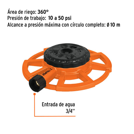 ASPESOR DE 8 FUNCIONES BASE DE ALUMINIO  ASP-8 TRUPER ***HAE 2024***
