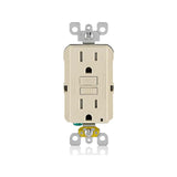 RECEPTACULO DUPLEX GFCI 15A/125V. BCO GFTR1-00T LEVITON ***HAE2025***