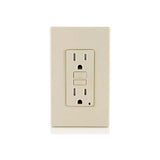 RECEPTACULO DUPLEX GFCI 15A/125V. BCO GFTR1-00T LEVITON ***HAE2025***