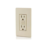 RECEPTACULO DUPLEX GFCI 15A/125V. BCO GFTR1-00T LEVITON ***HAE2025***