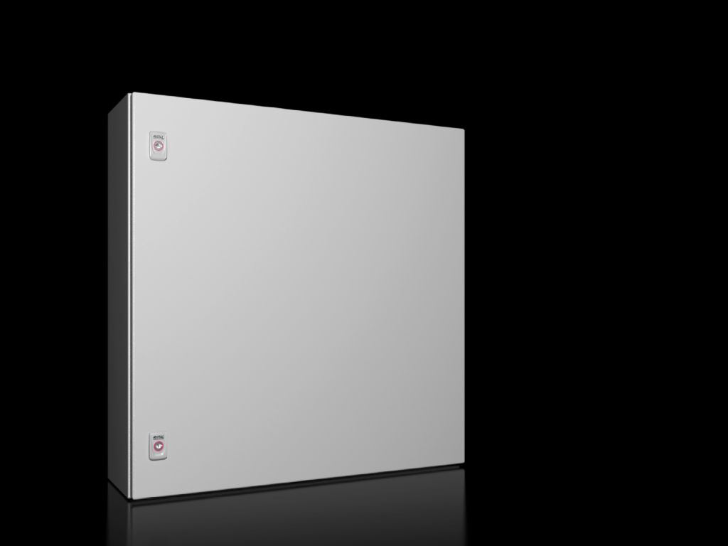 AE ARMARIO COMPACTO METÁLICO 760X760X210 RAL7035 STANDARD CON PLACA DE MONTAJE IP66 NEMA 4