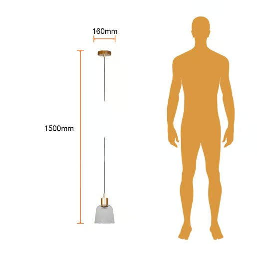 LUMINARIO INT LED 10.5W 100-240V 650LM 30K DRO