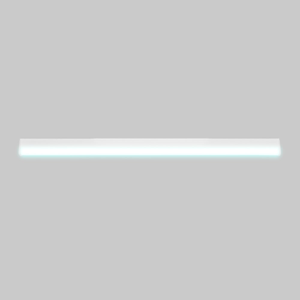 LAMPARA REGLETA LED INTERCONECTABLE 56.9CM SOBREPONER 10W LUZ DE DIA NO ATENUABLE
