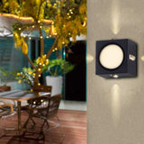 LÁMPARA DE EXTERIOR LED TORCULAR I TECNOLITE PARED ARBOTANTE 10W LUZ SUAVE CÁLIDA IP54 CINCO FUENTES DE LUZ LED INTEGRADO