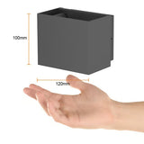 LAMPARA DE PARED ARBOTANTE LED EXTERIOR 10 W LUZ BLANCA AJUSTABLE IP65 IK06 NO ATENUABLE