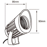 REFLECTOR LED LYNX I TECNOLITE PARA SOBREPONER 10W LUZ SUAVE CÁLIDA