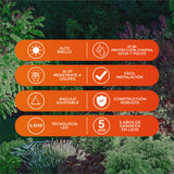 EXT REFLECTOR LED10W100-277V 6500K 800LM ZIBAL I MCA TECNOLITE PASA A 10LQLEDY65MVN *** EXHIBIDO ***