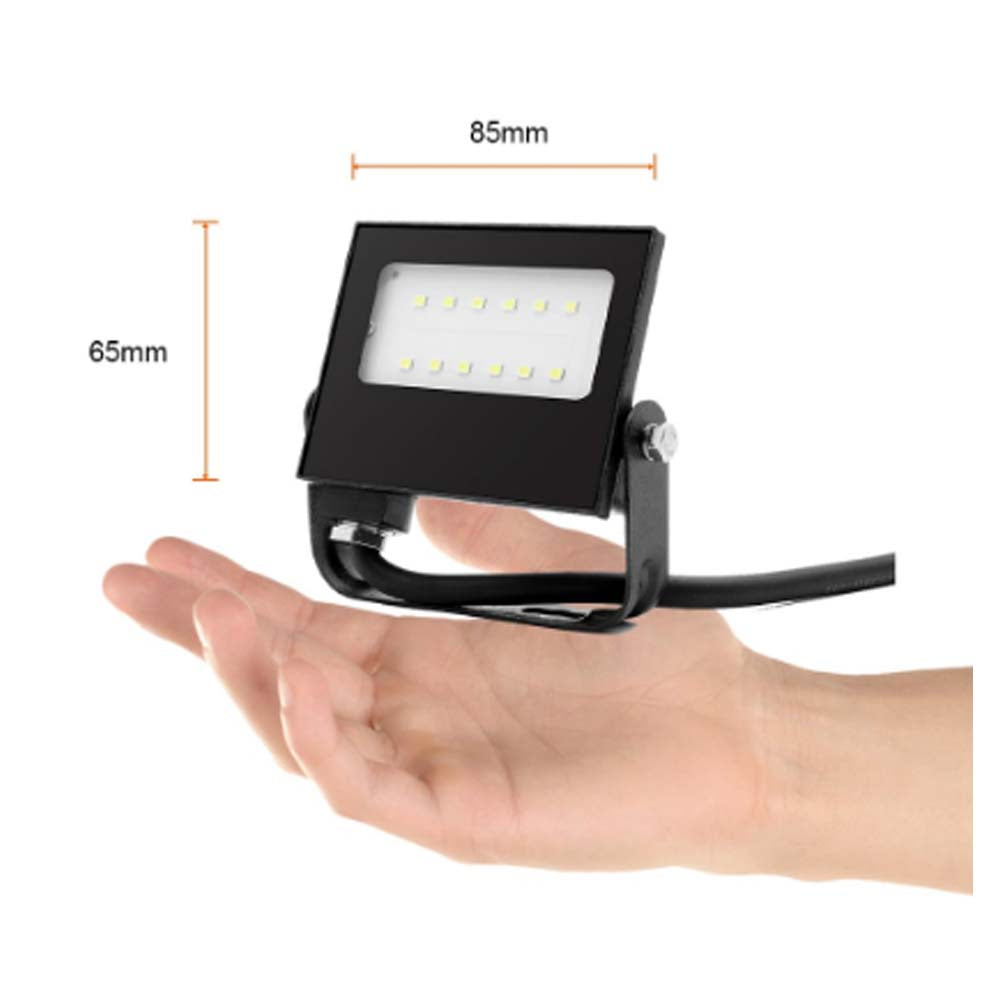 REFLECTOR EXT LED 10W 100-240V 900LM 3000K NGR