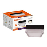 LAMPARA PLAFON/PARED LED 10 W LUZ CALIDA BRILLANTE IP54 IK05 NO ATENUABLE