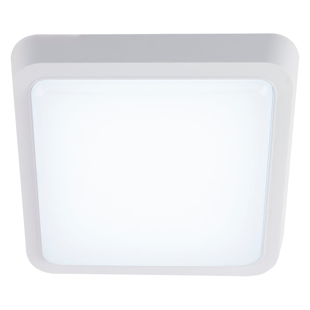 LUMINARIO CUADRADO INTERIOR LED 10W 100-240V 6500K BCO *** EXHIBIDO ***