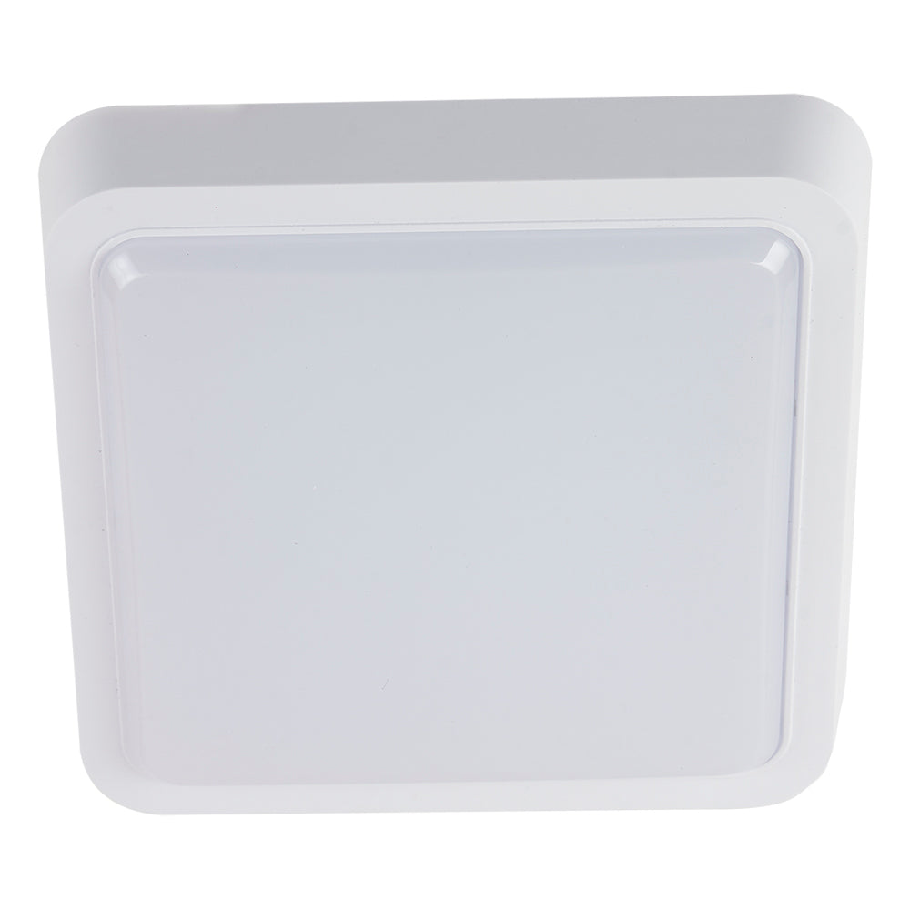 LUMINARIO CUADRADO INTERIOR LED 10W 100-240V 6500K BCO *** EXHIBIDO ***