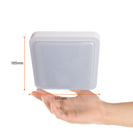 LUMINARIO CUADRADO INTERIOR LED 10W 100-240V 6500K BCO *** EXHIBIDO ***