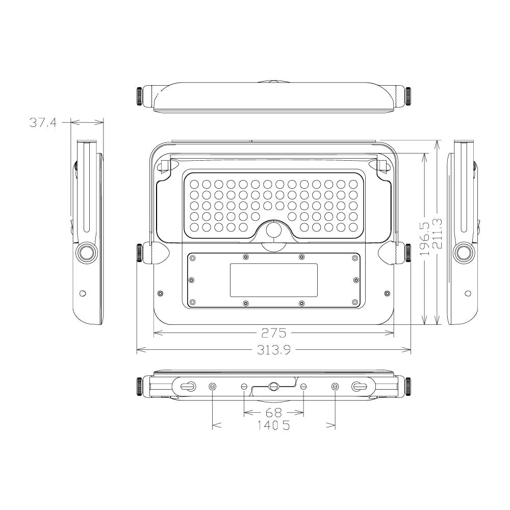 EXT LED 10W7.4V1150LM6500K NGO