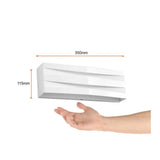 LÁMPARA DE PARED LED TECNOLITE YILDUN DE INTERIORES 10W LUZ SUAVE CÁLIDA NO ATENUABLE LED INTEGRADO ***TECNOLITE HAE***