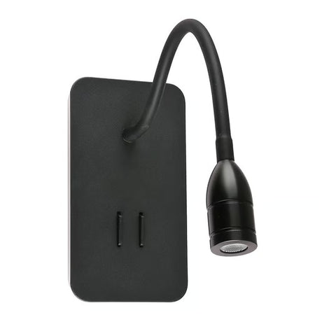 LUZ DE LECTURA LED PARED 7 W DIRIGIBLE CON MARCO DE LUZ 2.8 W LUZ CALIDA BRILLANTE 10TLLED2045MV30N