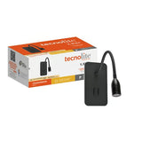 LUZ DE LECTURA LED PARED 7 W DIRIGIBLE CON MARCO DE LUZ 2.8 W LUZ CALIDA BRILLANTE 10TLLED2045MV30N