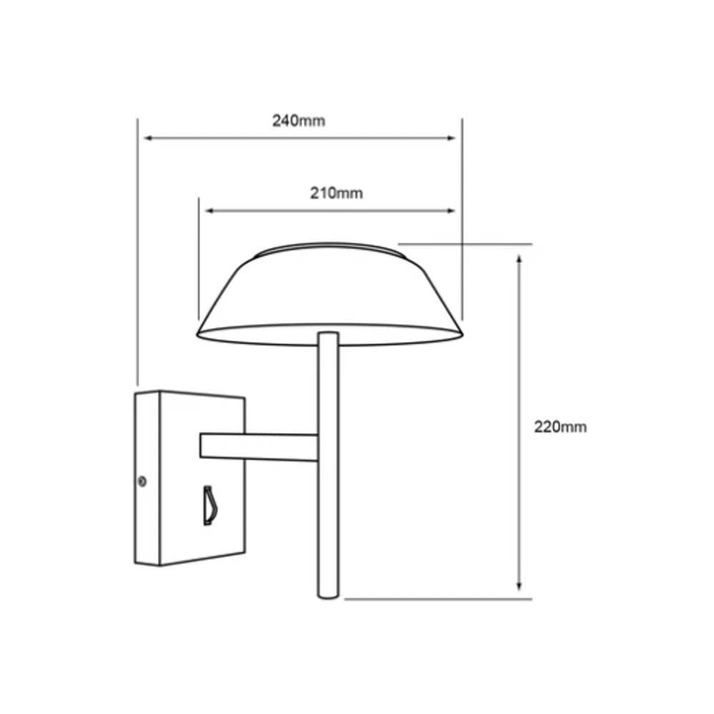 LÁMPARA DE INTERIOR LED TECNOLITE SUALOCIN PARA SOBREPONER 10W LUZ SUAVE CÁLIDA ***TECNOLITE HAE***