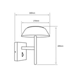 LÁMPARA DE INTERIOR LED TECNOLITE SUALOCIN PARA SOBREPONER 10W LUZ SUAVE CÁLIDA ***TECNOLITE HAE***