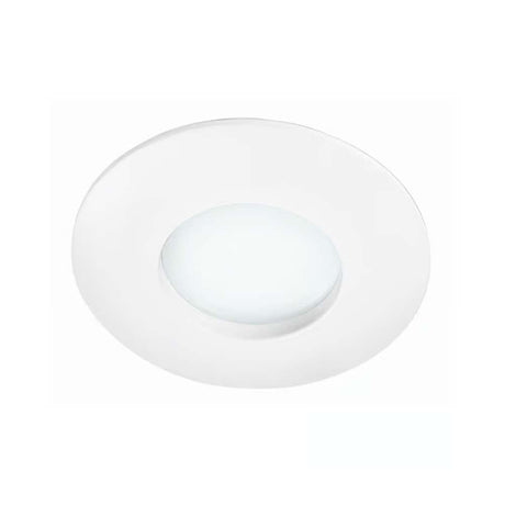 LAMPARA EMPOTRABLE DOWNLIGHT A PRUEBA DE VAPOR POTENCIA MAX. 50 W BASE GX5.3/GU10 NO INCLUYE FOCO 10YD101MVB