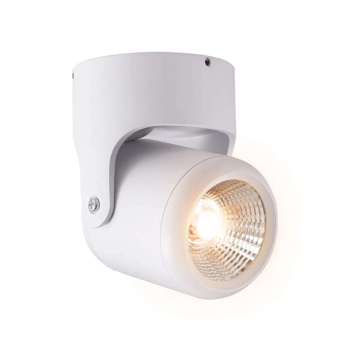 SPOT LED TECNOLITE ALNIYA I PARA SOBREPONER DIRIGIBLE 10W LUZ SUAVE CÁLIDA LED INTEGRADO BLANCO