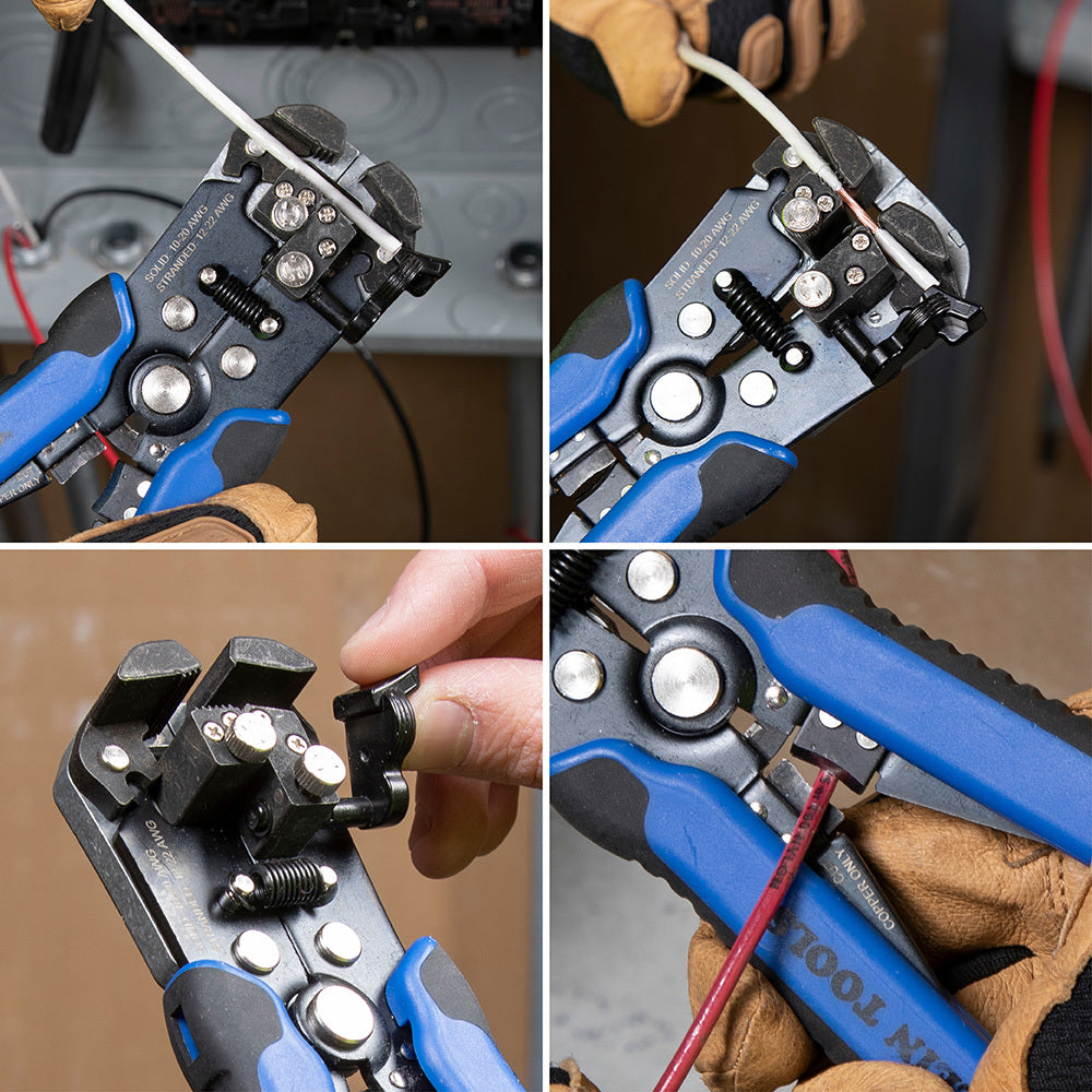 PINZA PELACABLES Y CORTADORA DE AJUSTE AUTOMATICO KLEIN TOOLS