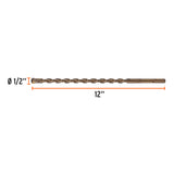 BROCA SDS PLUS 1/2 X 12" P/CONCRETO TRUPER CONSTRUCCION